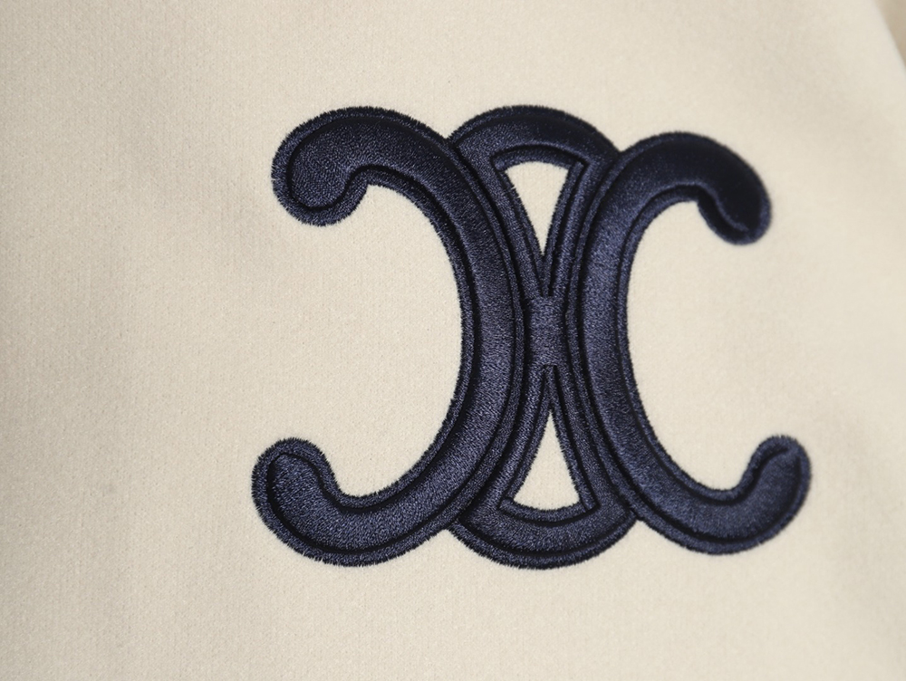 Ce**e embroidered baseball jacket