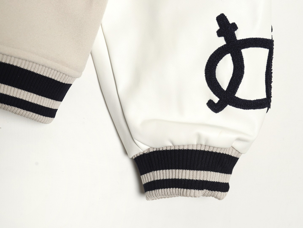 Ce**e embroidered baseball jacket