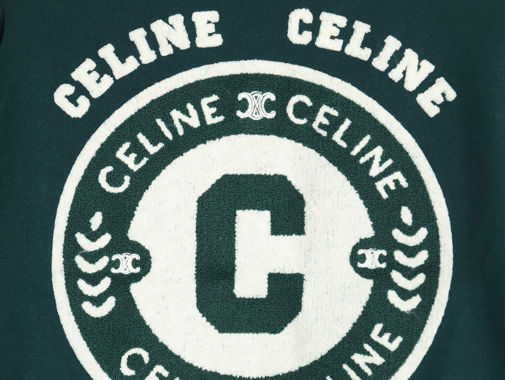 Ce**e embroidered baseball jacket tsk1