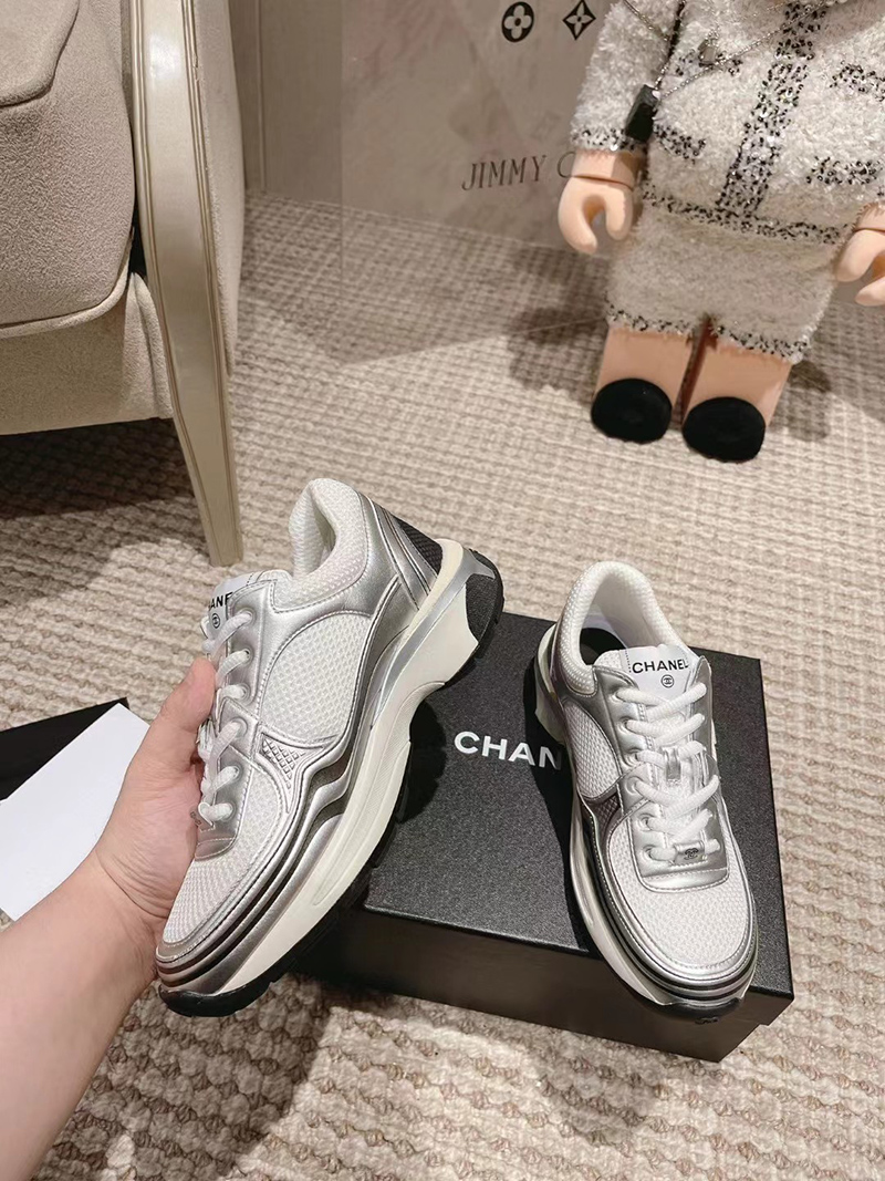 Ch*el cc logo sneaker 