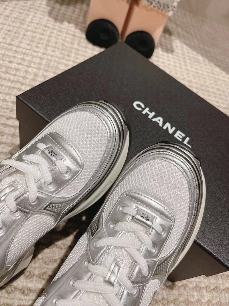 Ch*el cc logo sneaker 