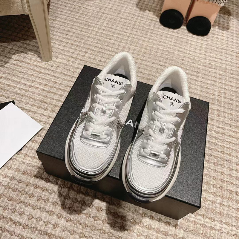Ch*el cc logo sneaker 