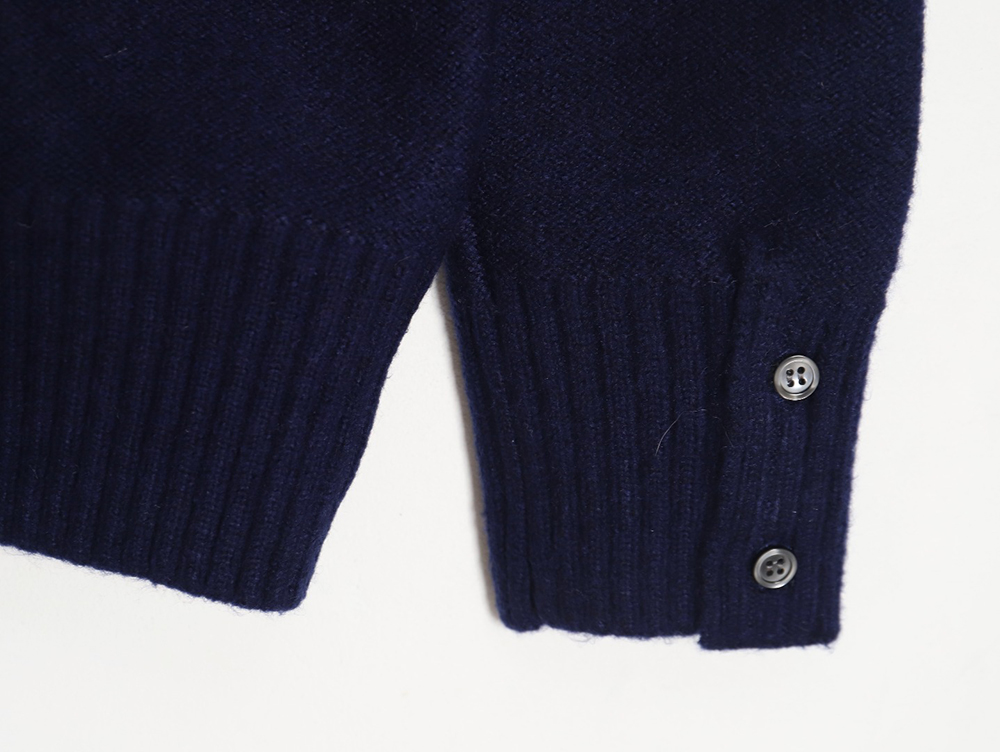 Thom Browne Four Stripe Crew Neck Sweater TSK1