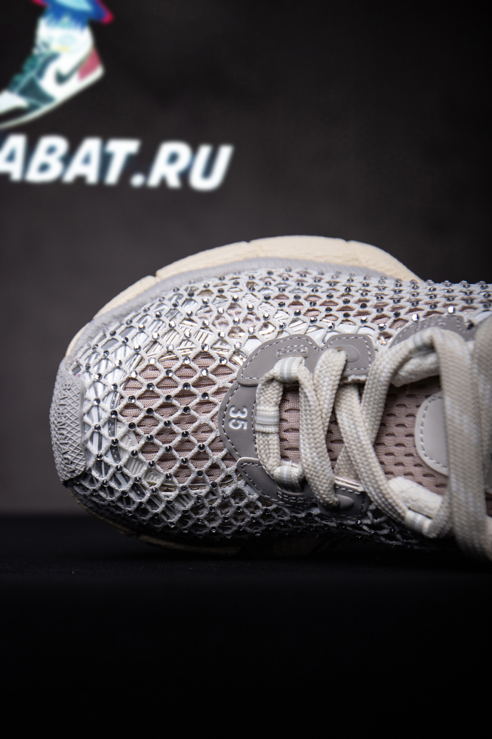 Ba*len*cia*ga phantom rhinestone mesh 3xl sneakers