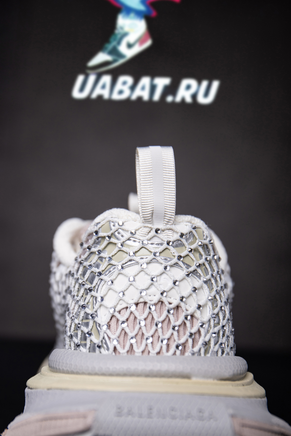 Ba*len*cia*ga phantom rhinestone mesh 3xl sneakers