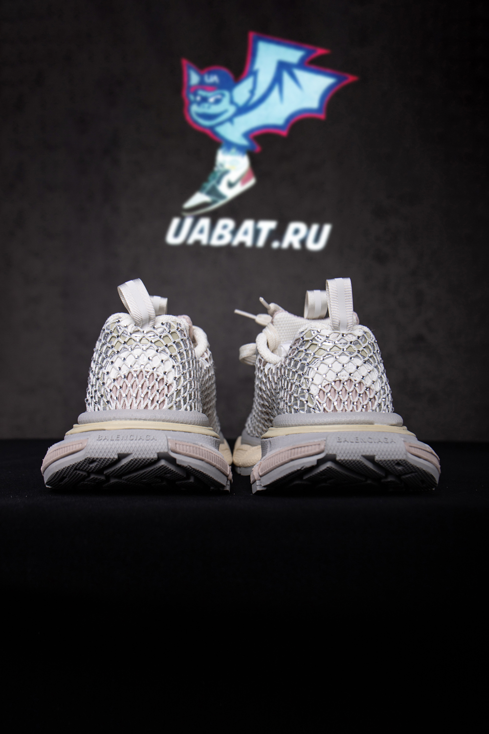 Ba*len*cia*ga phantom rhinestone mesh 3xl sneakers