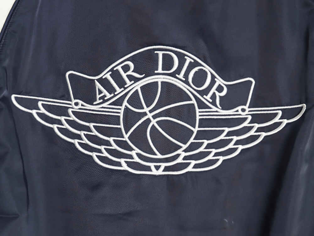 D*or & air jordan joint model flying wings embroidered flight jacket