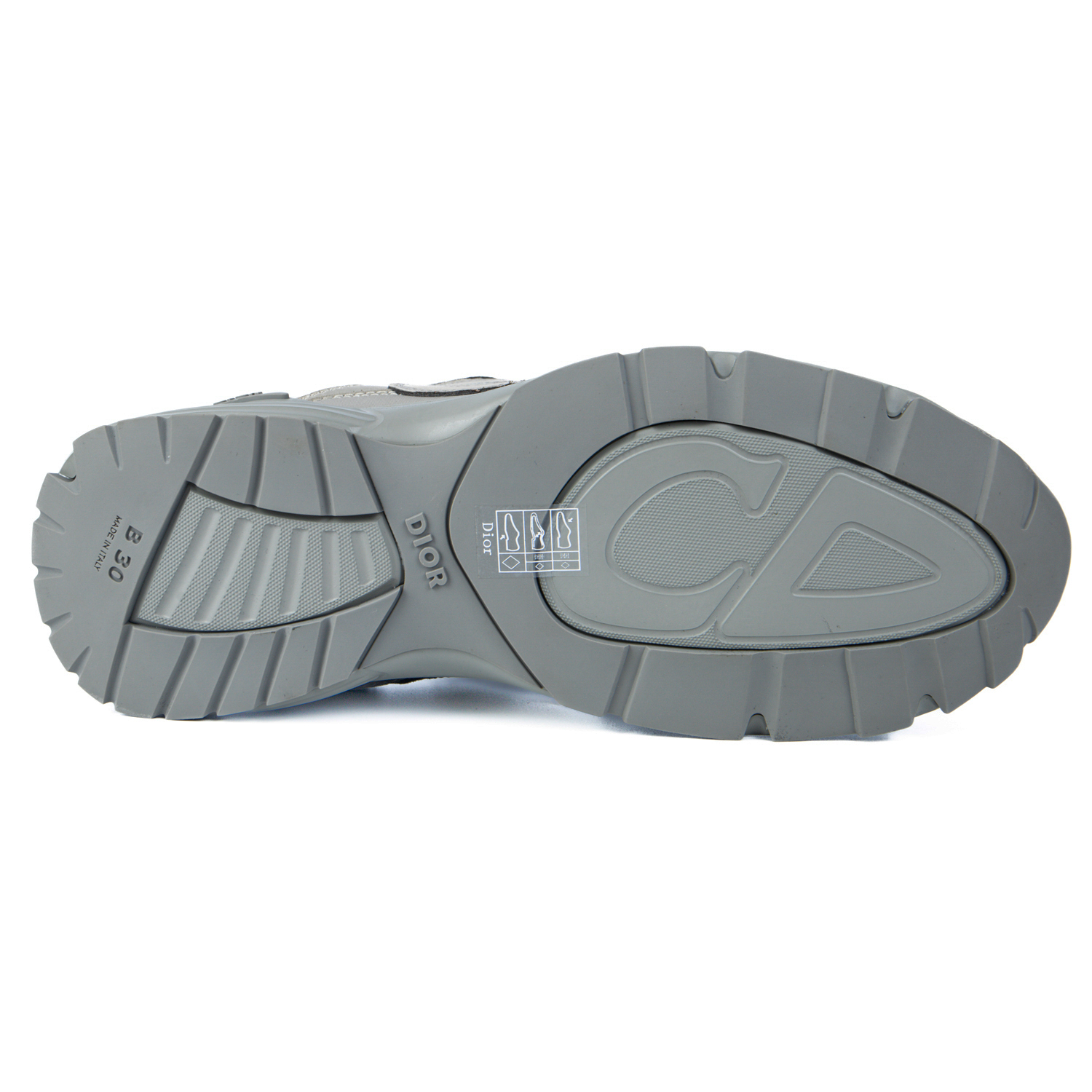 D*or & stone island b30 sneaker gray