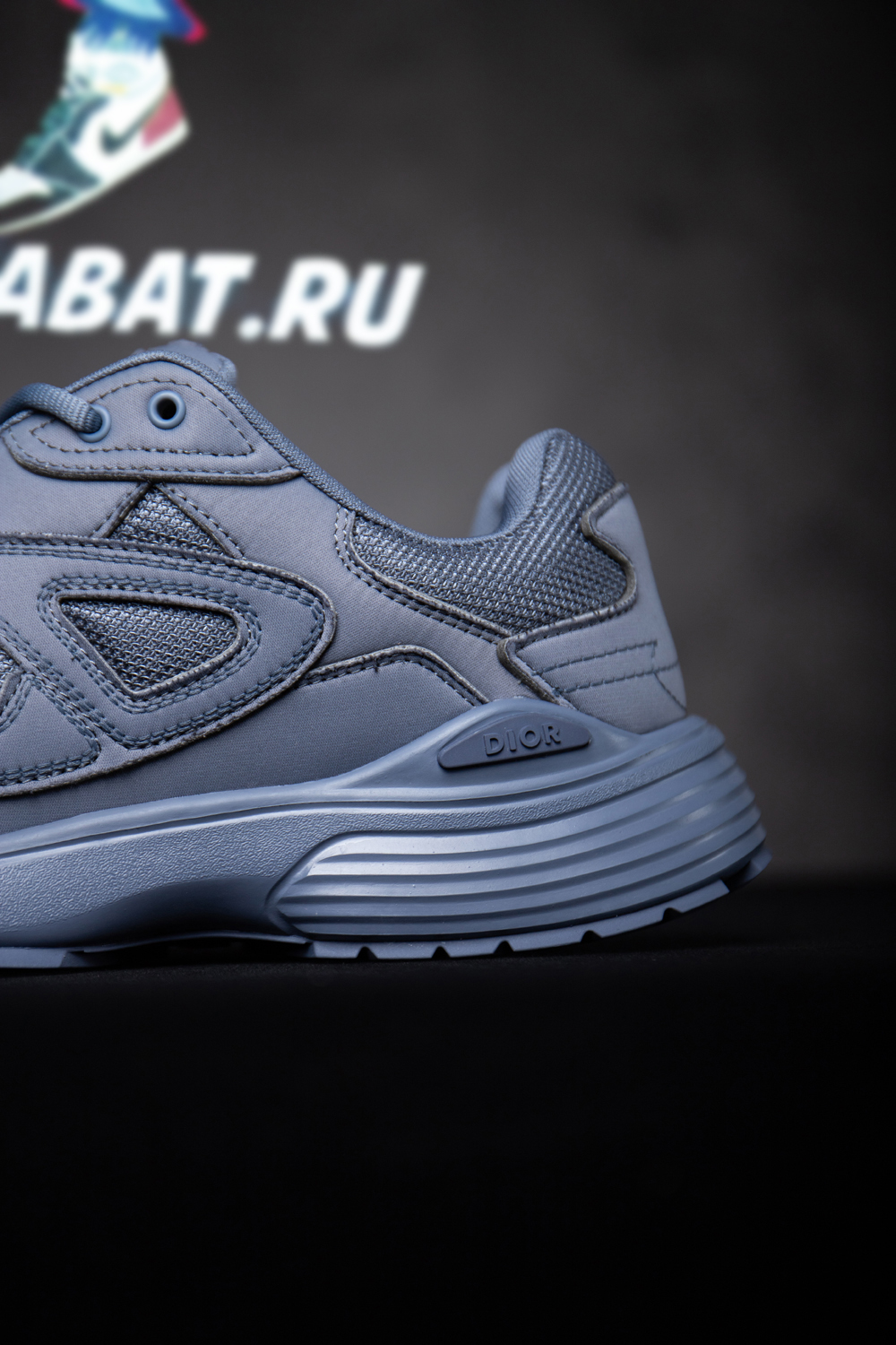 D*or & stone island b30 sneaker blue