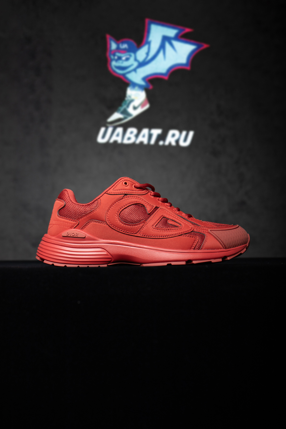 D*or & stone island b30 sneaker red