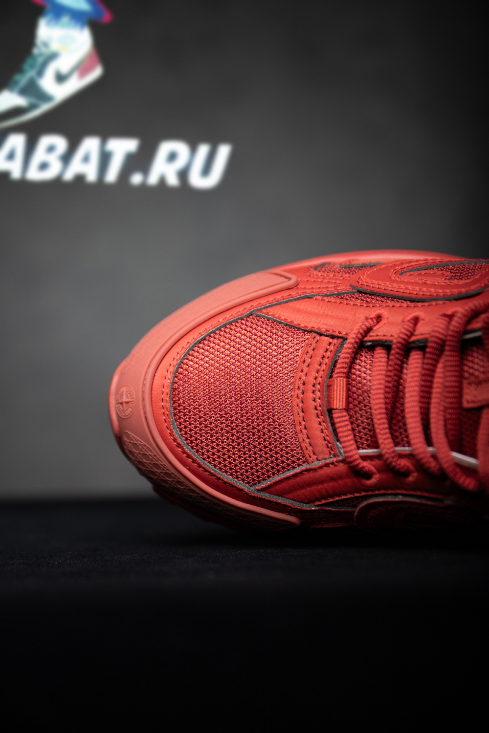 D*or & stone island b30 sneaker red