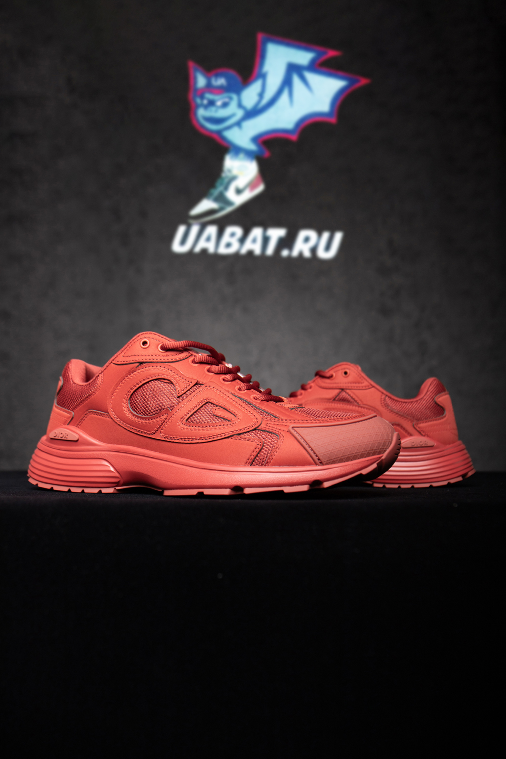 D*or & stone island b30 sneaker red