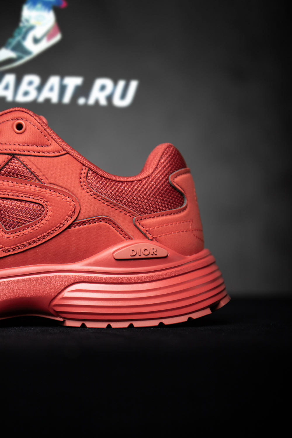 D*or & stone island b30 sneaker red