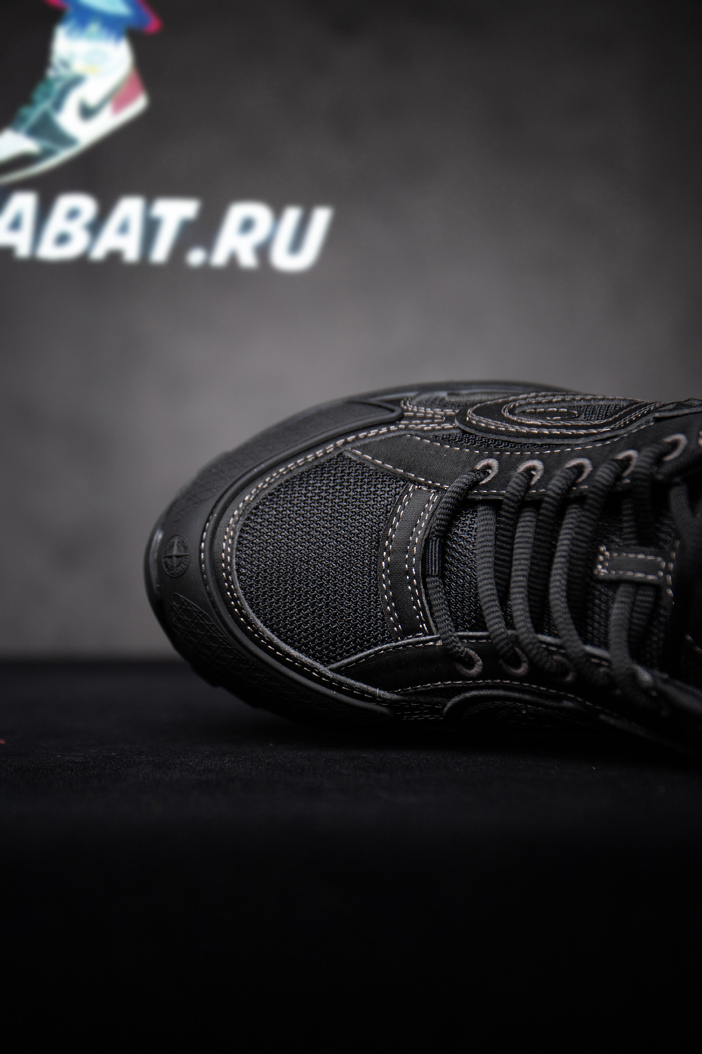 D*or & stone island b30 sneaker black