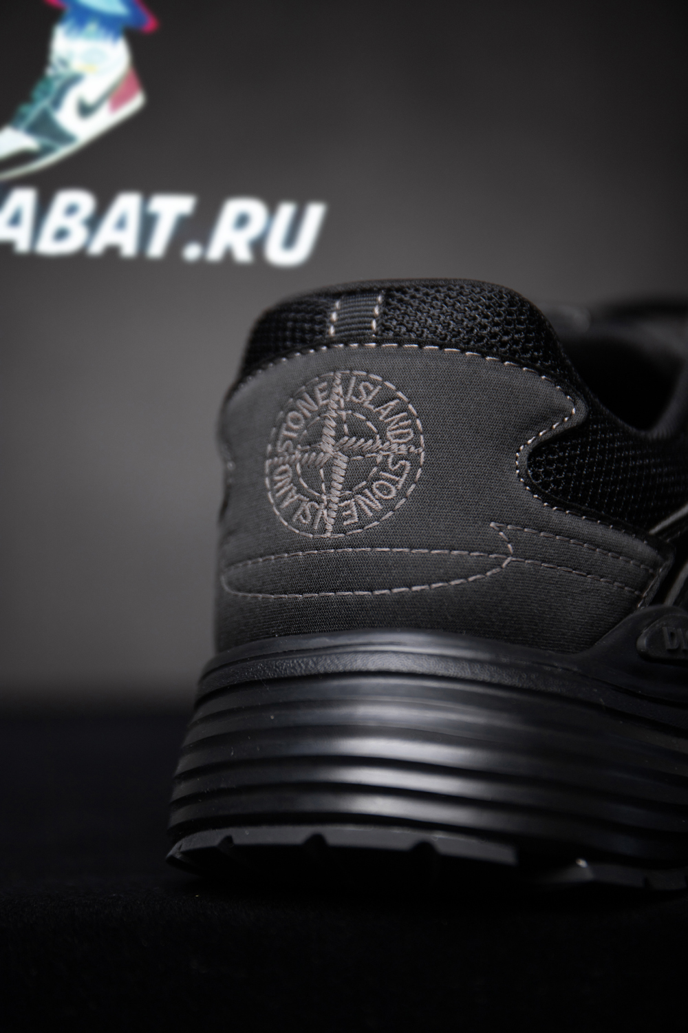 D*or & stone island b30 sneaker black