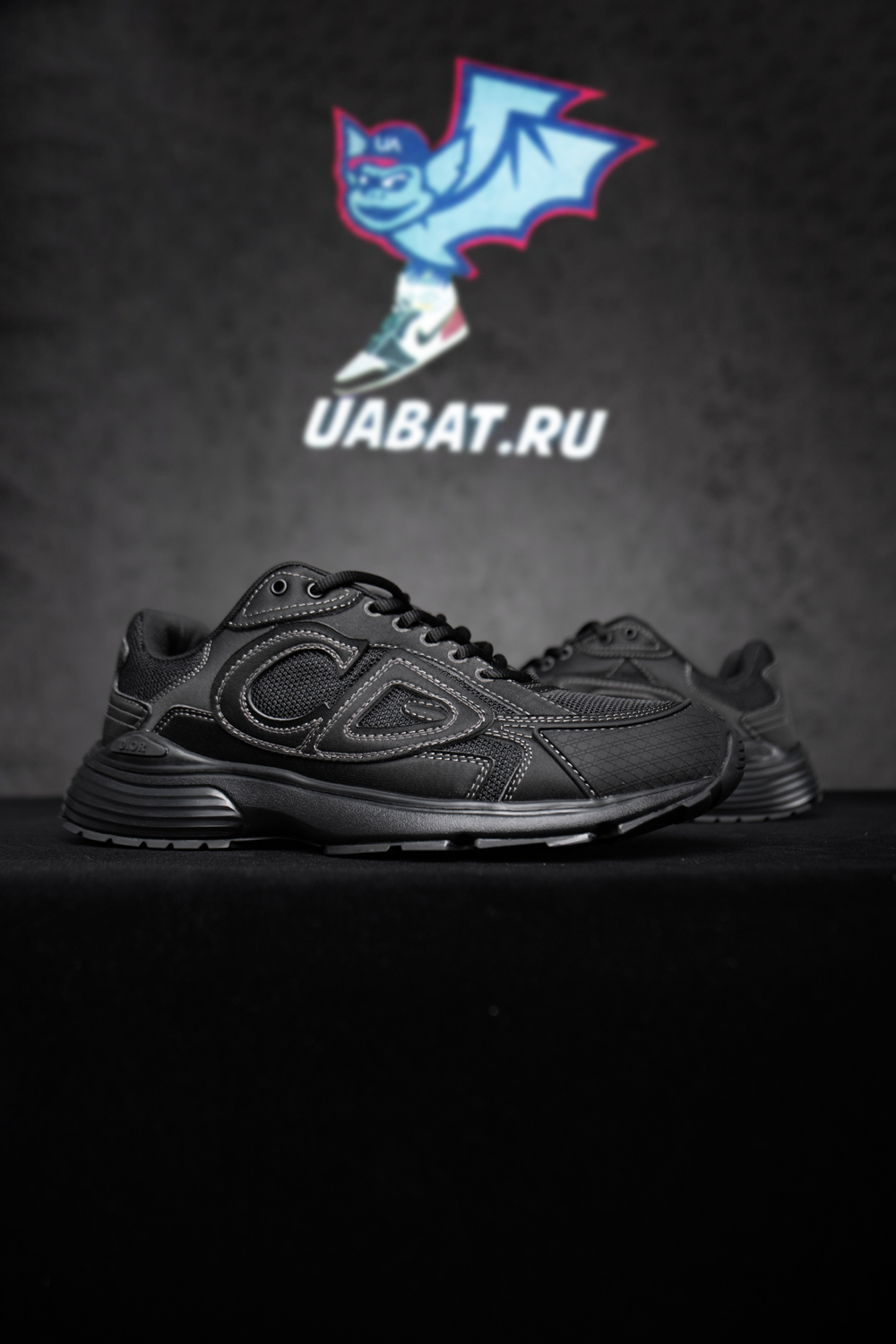 D*or & stone island b30 sneaker black