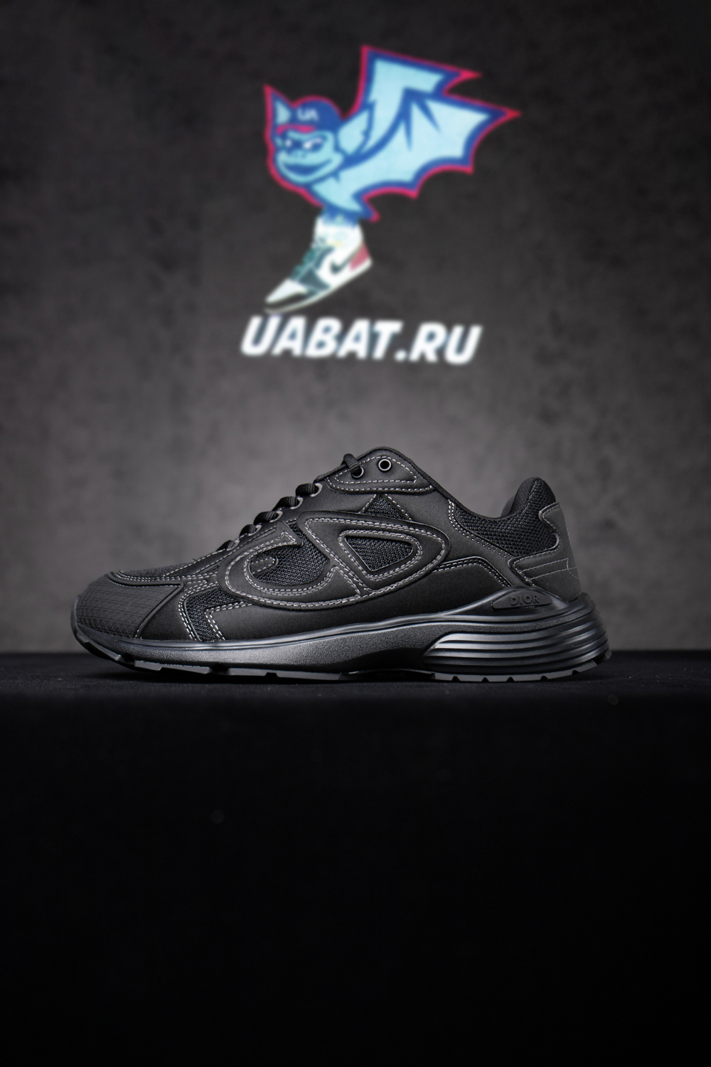 D*or & stone island b30 sneaker black