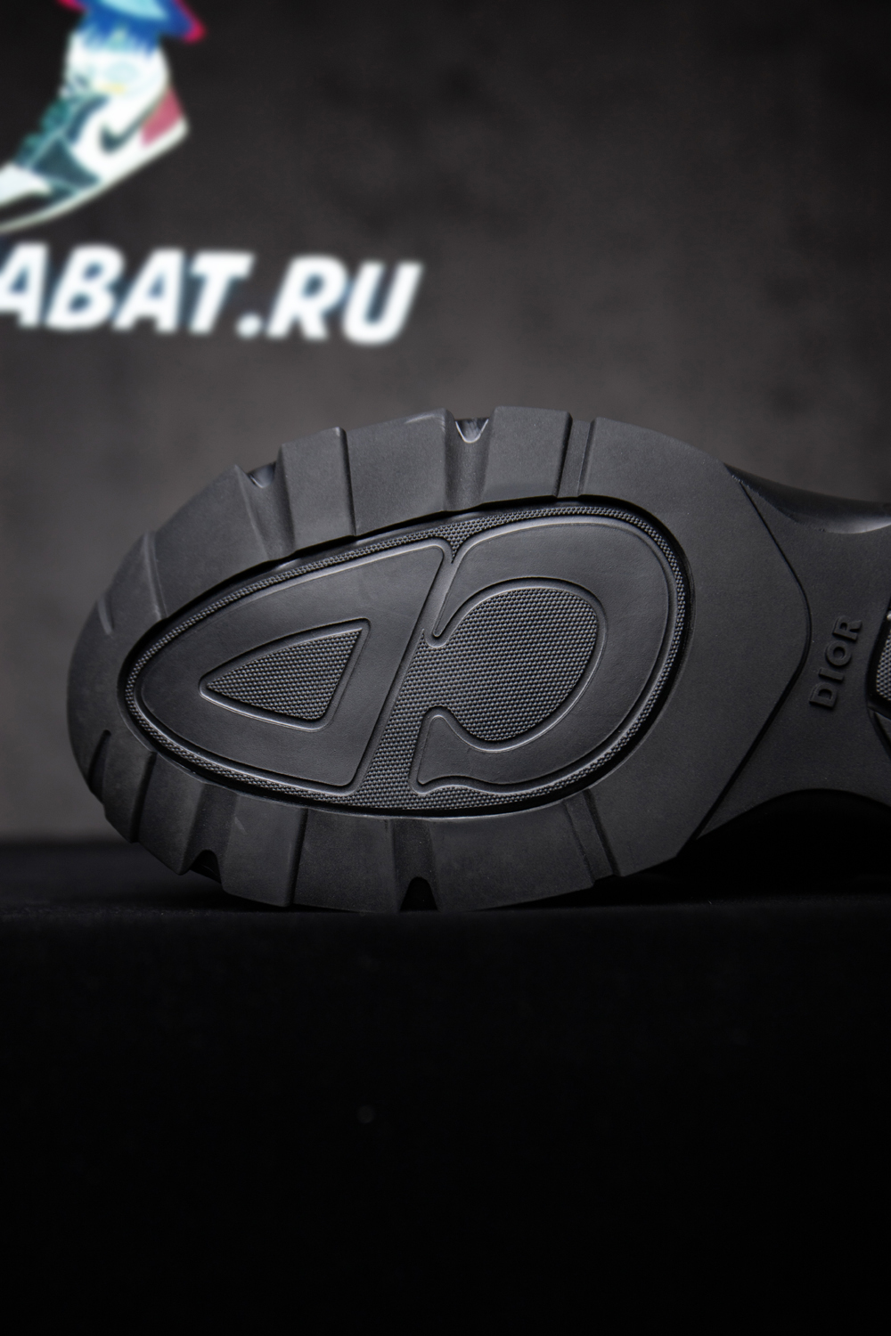 D*or & stone island b30 sneaker black