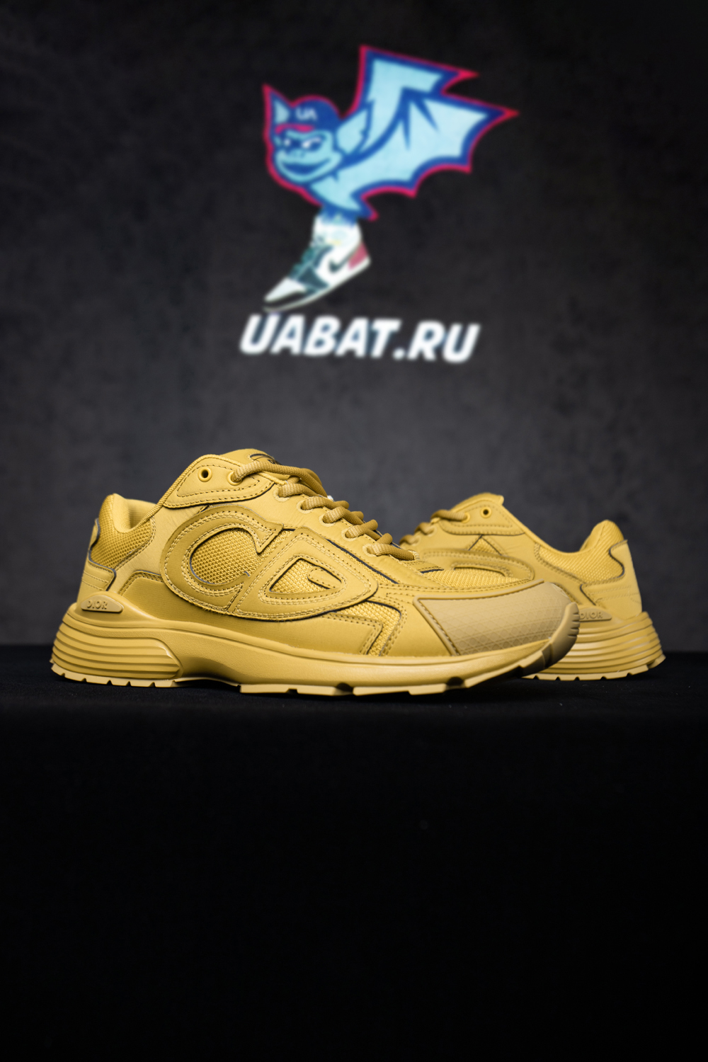 D*or & stone island b30 sneaker yellow