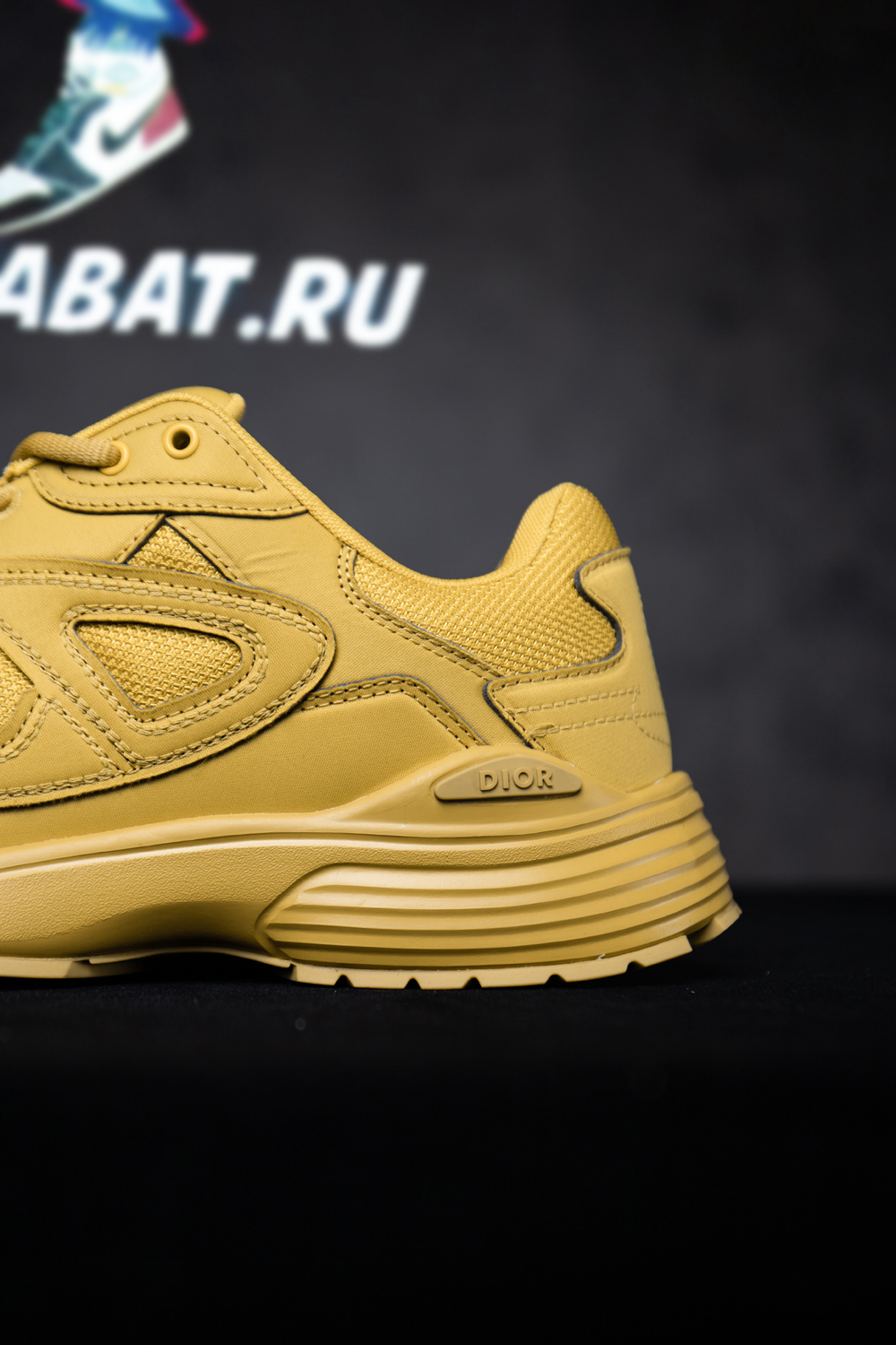 D*or & stone island b30 sneaker yellow