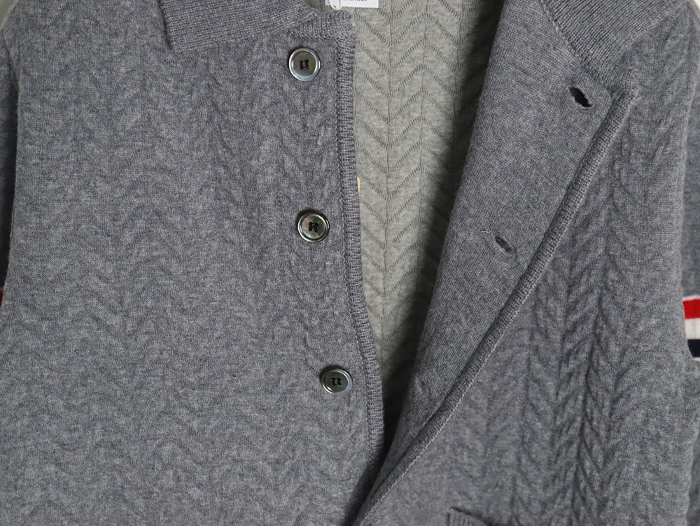 Thom Browne Herringbone wool coat