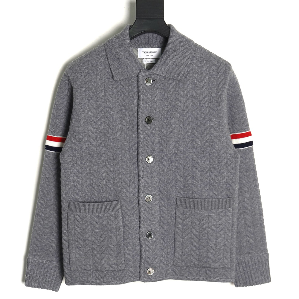 Thom Browne Herringbone wool coat