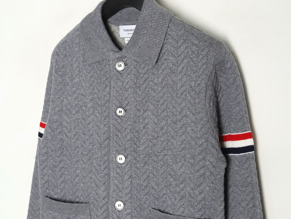 Thom Browne Herringbone wool coat