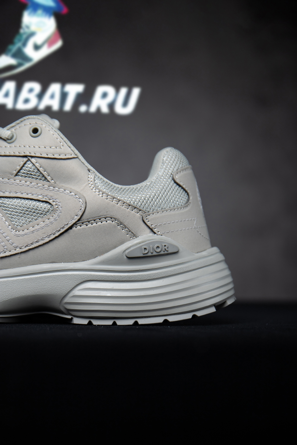 D*or & stone island b30 sneaker gray