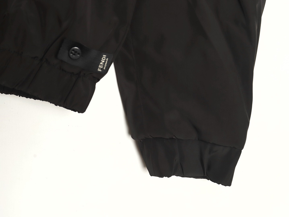 F**di monogram ff full print cotton zipper jacket