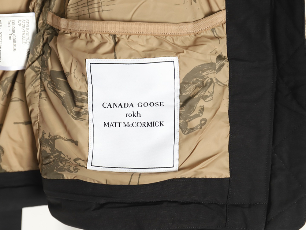 Can*a Go*e joint strapped short down jacket tsk1