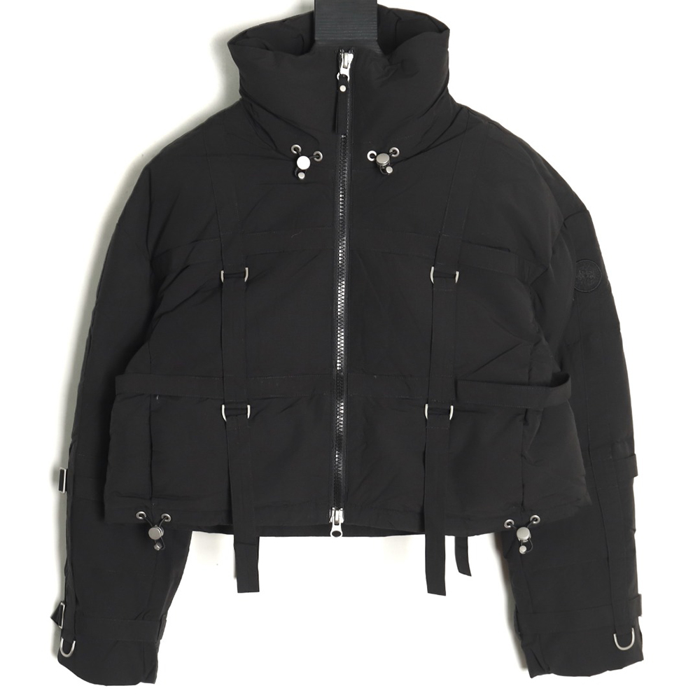 Can*a Go*e joint strapped short down jacket tsk1