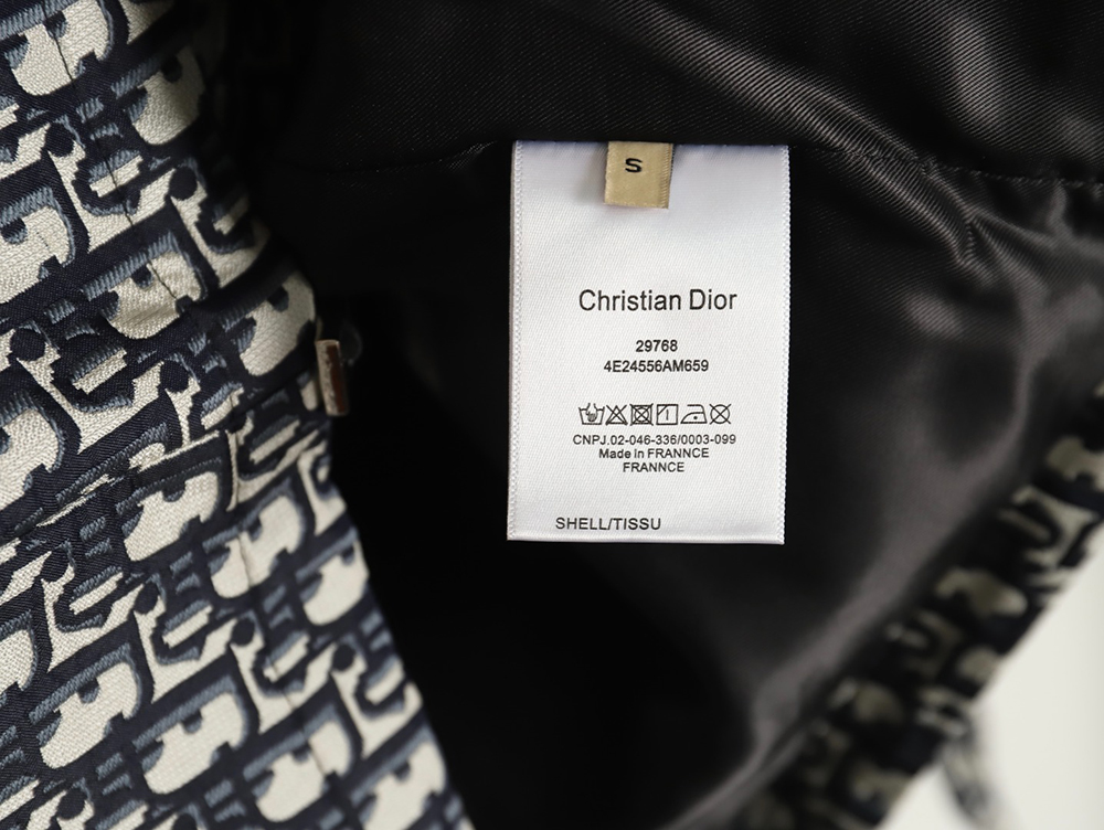 D*or full print monogram jacquard women