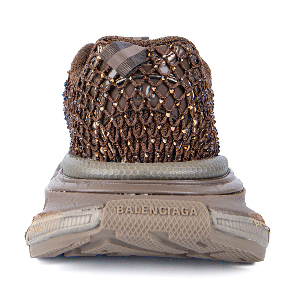 Ba*len*cia*ga rhinestone mesh 3xl sneakers