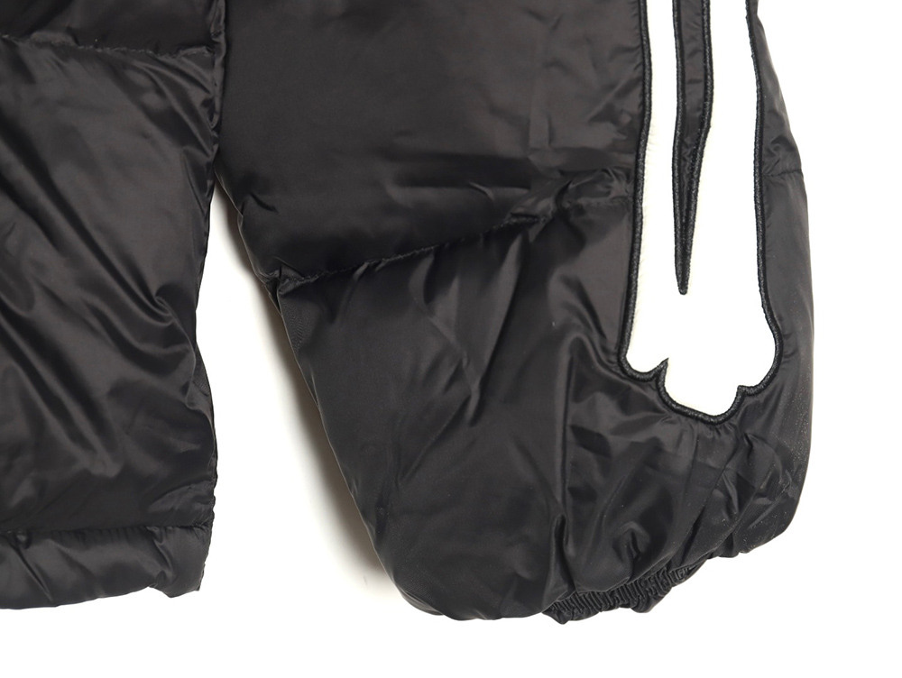 Amiri bone sleeve embroidered down jacket