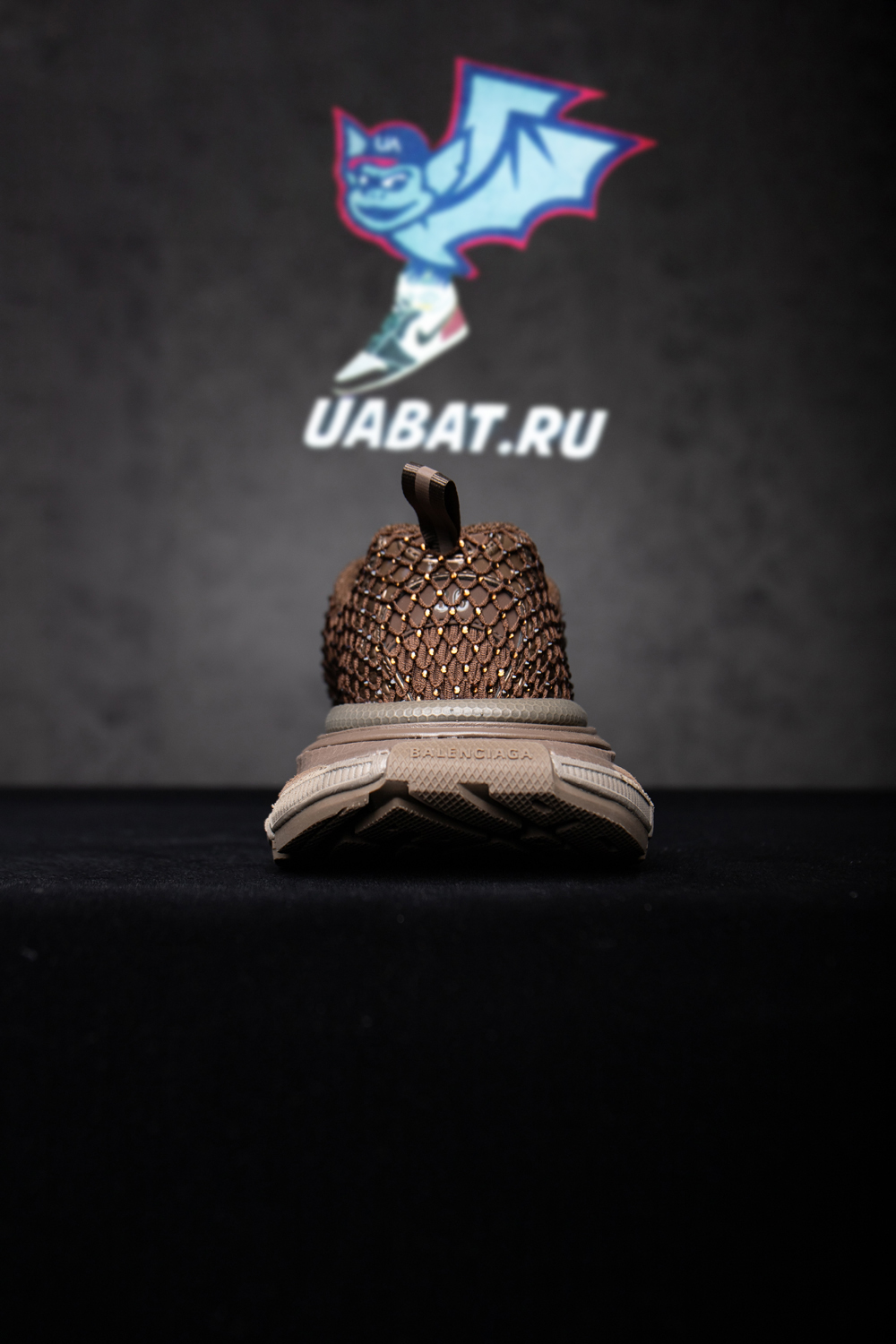 Ba*len*cia*ga rhinestone mesh 3xl sneakers