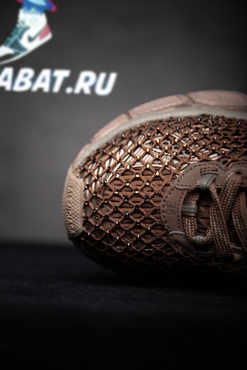 Ba*len*cia*ga rhinestone mesh 3xl sneakers