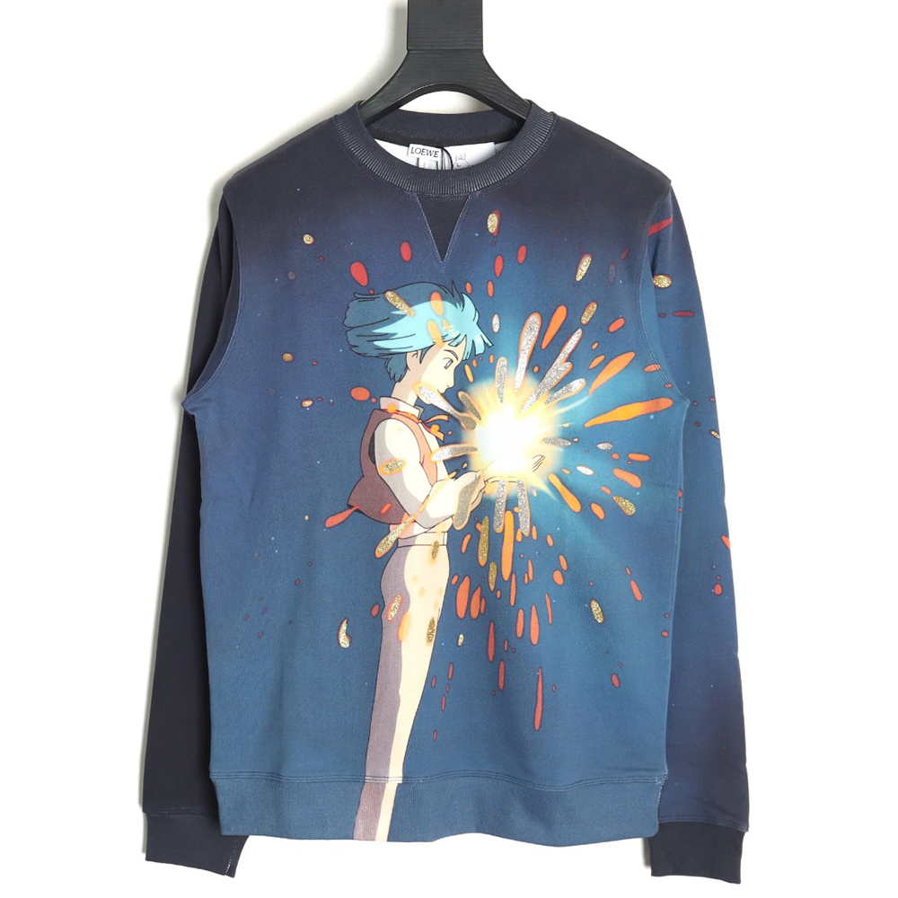 L0ew* cotton magicasky sweatshirt