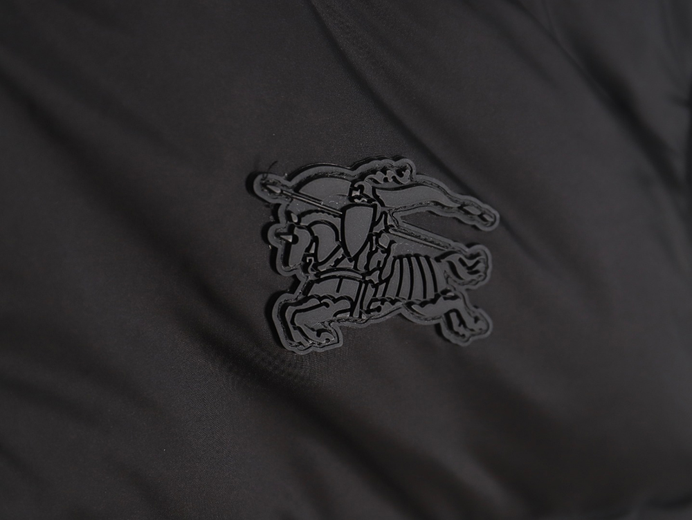 B**rry check reversible down jacket