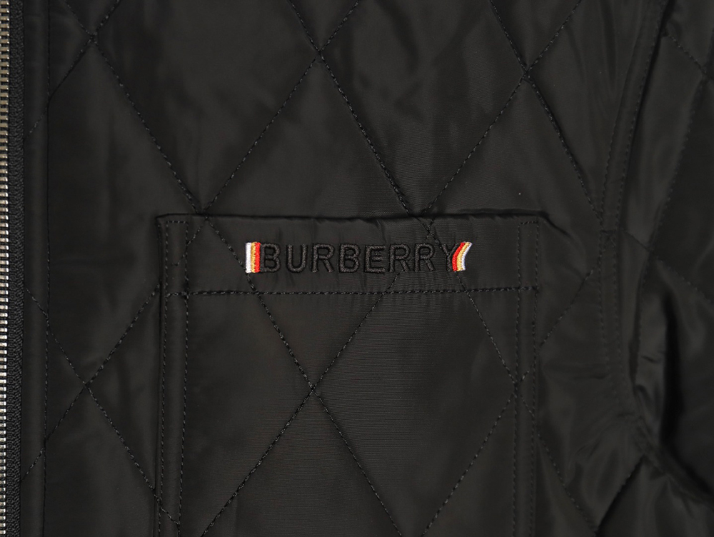 B**rry double-zip thin cotton hooded jacket