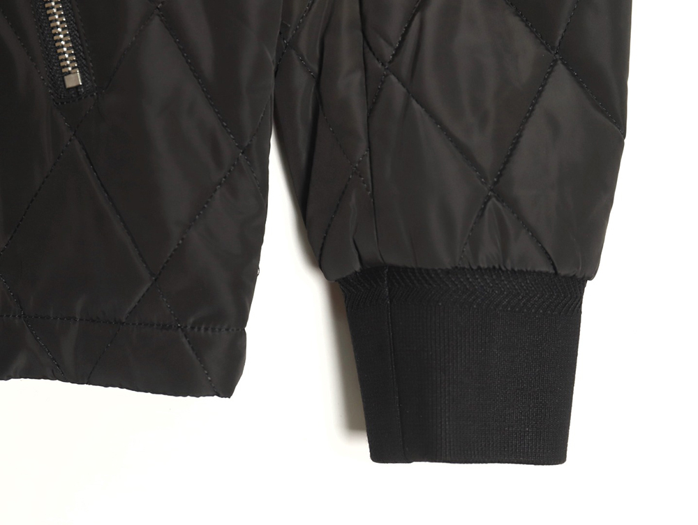 B**rry double-zip thin cotton hooded jacket