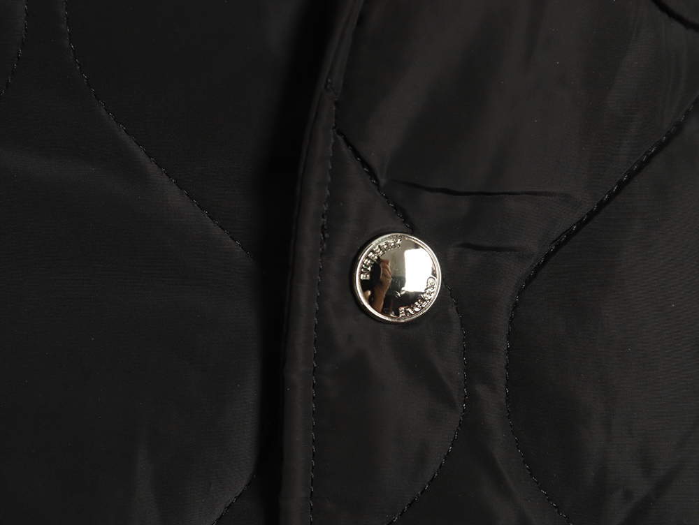 B**rry double-zip thin cotton hooded jacket