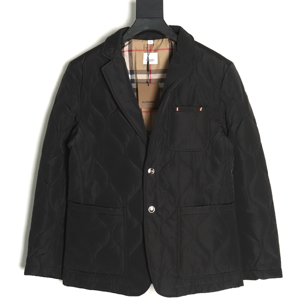 B**rry double-zip thin cotton hooded jacket