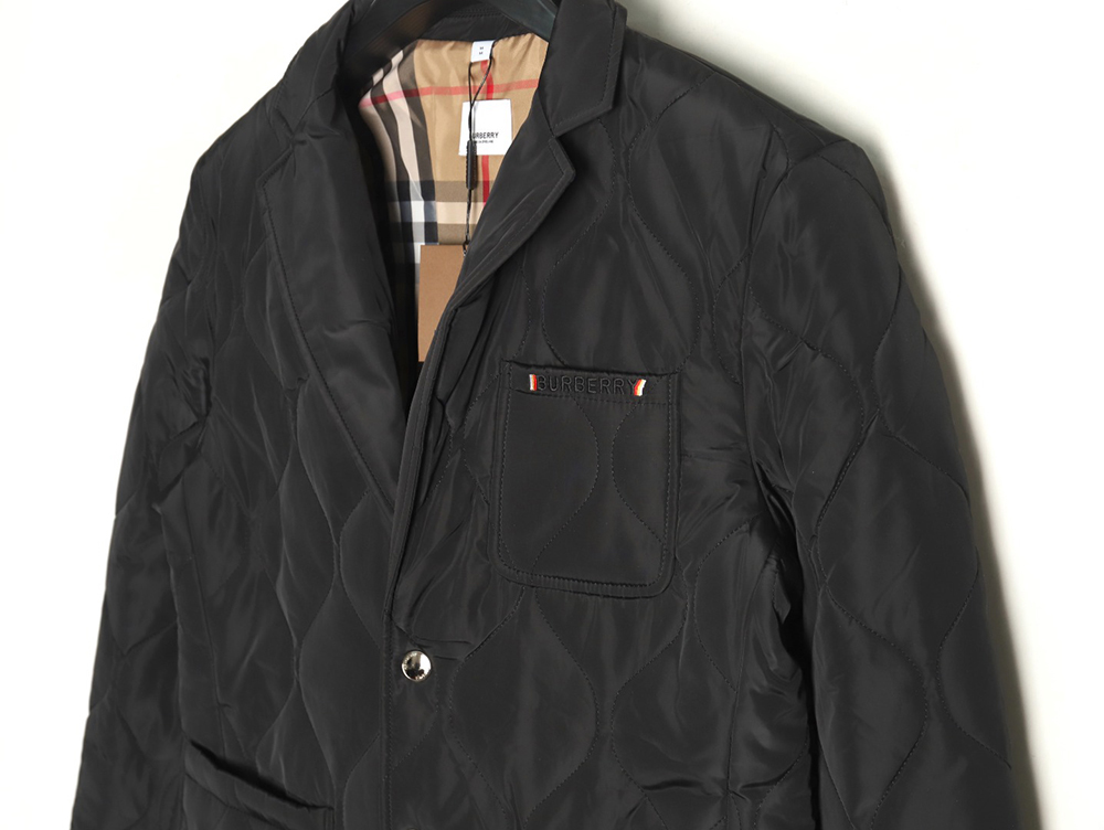 B**rry double-zip thin cotton hooded jacket