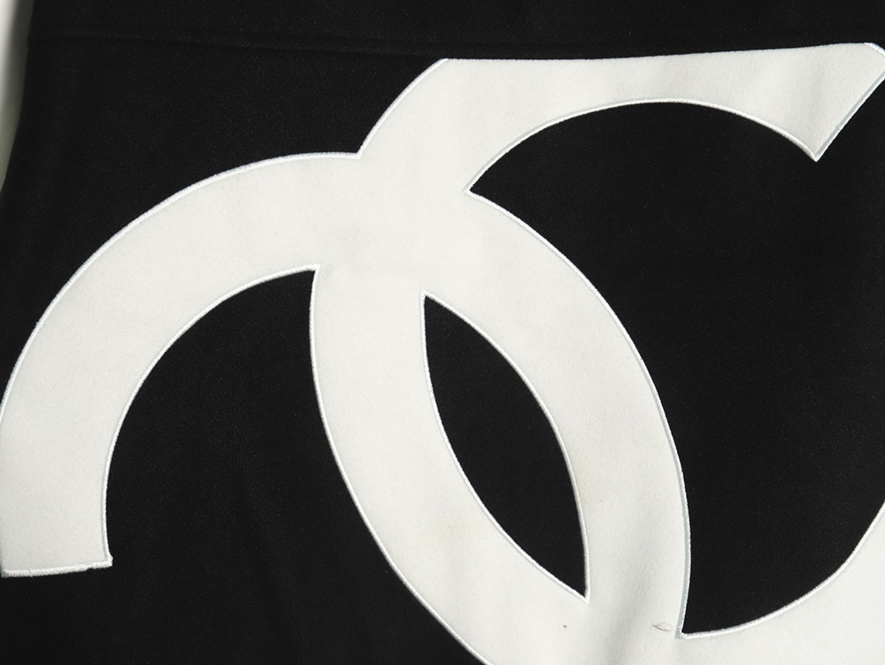 Ch*el splicing embroidery baseball jacket tsk1