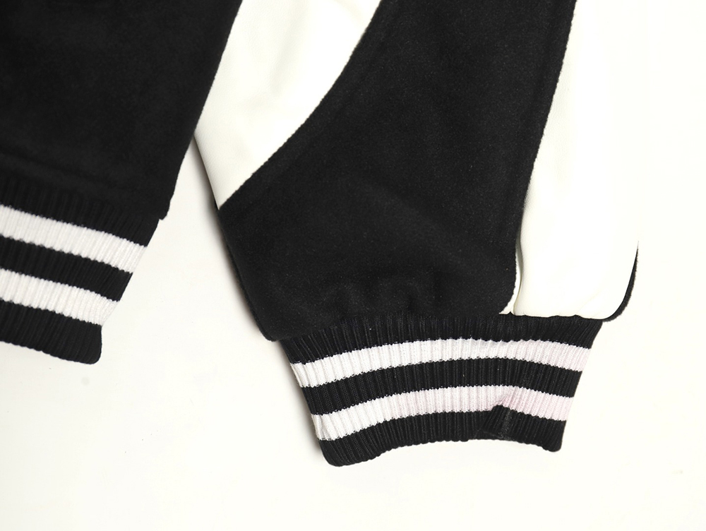 Ch*el splicing embroidery baseball jacket tsk1