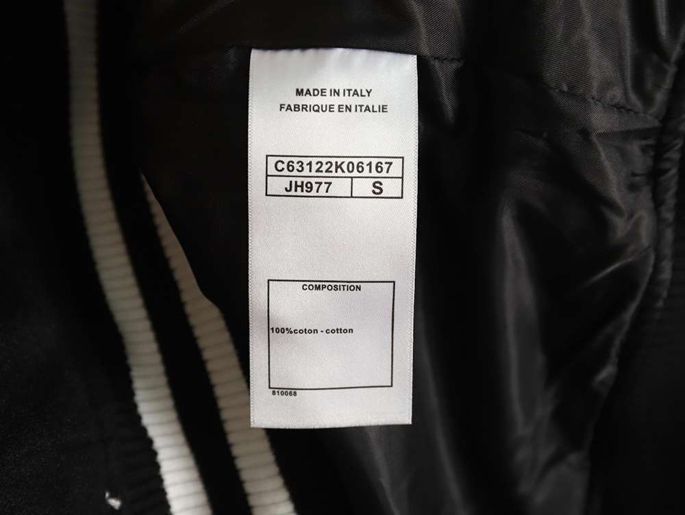 Ch*el splicing embroidery baseball jacket tsk1