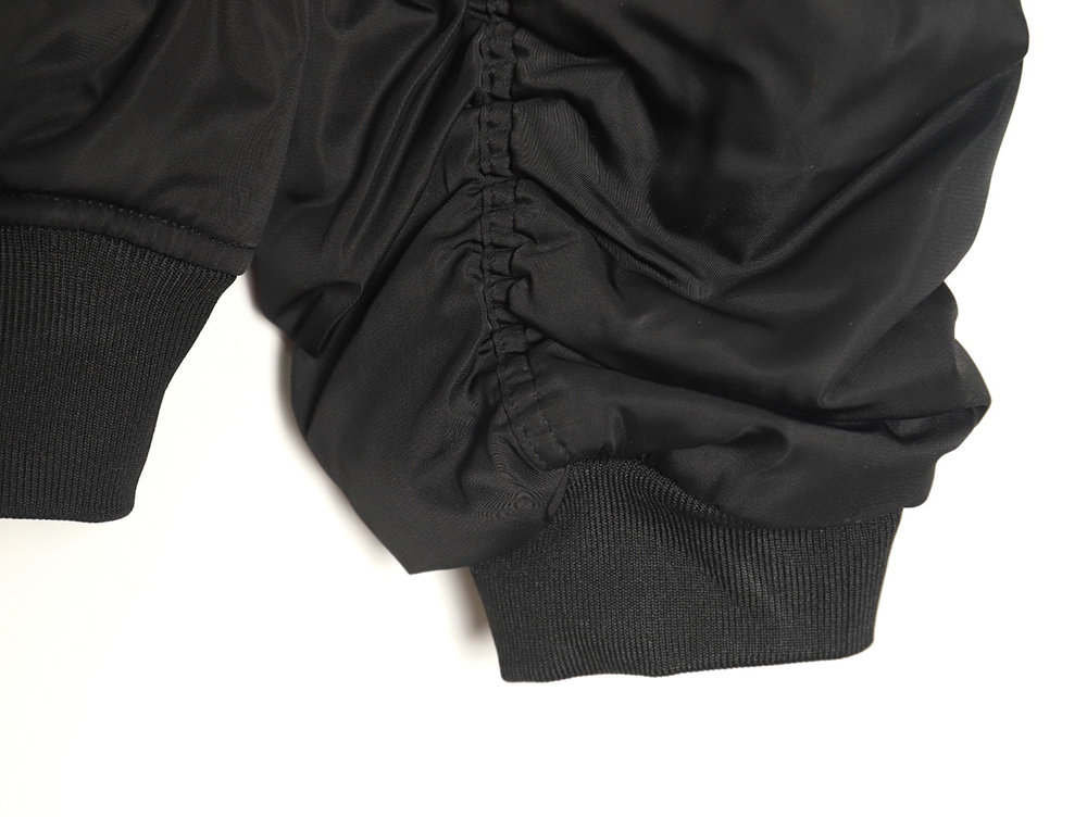 Ba*len*cia*ga paris english letter embroidered baseball jacket