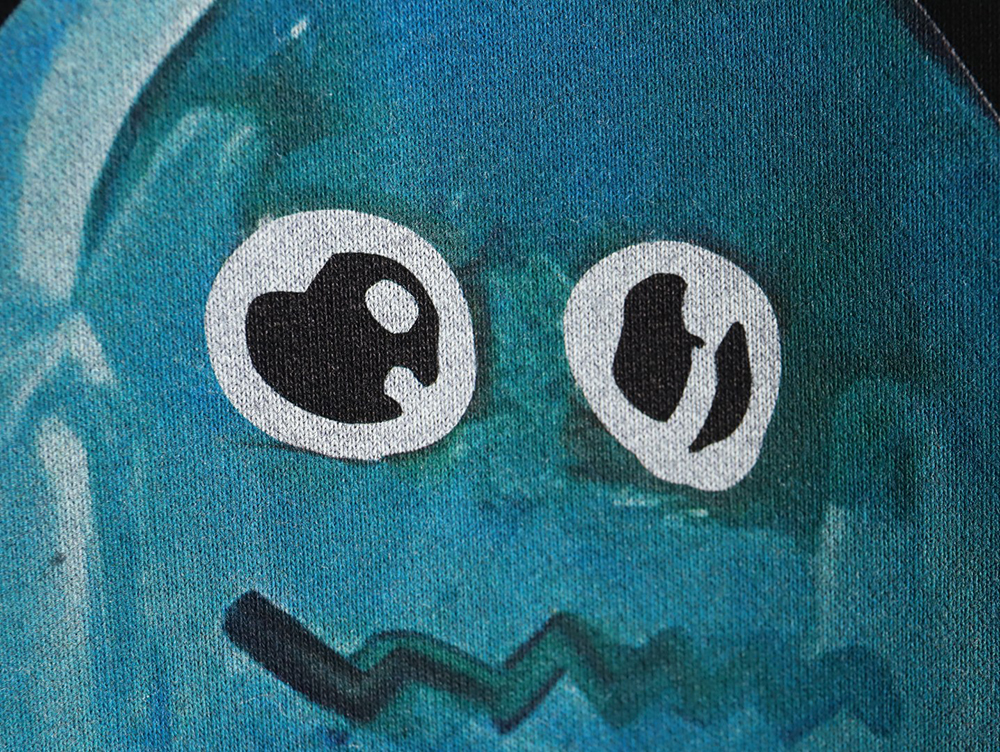 D*or printed crew neck sweatshirt tsk1