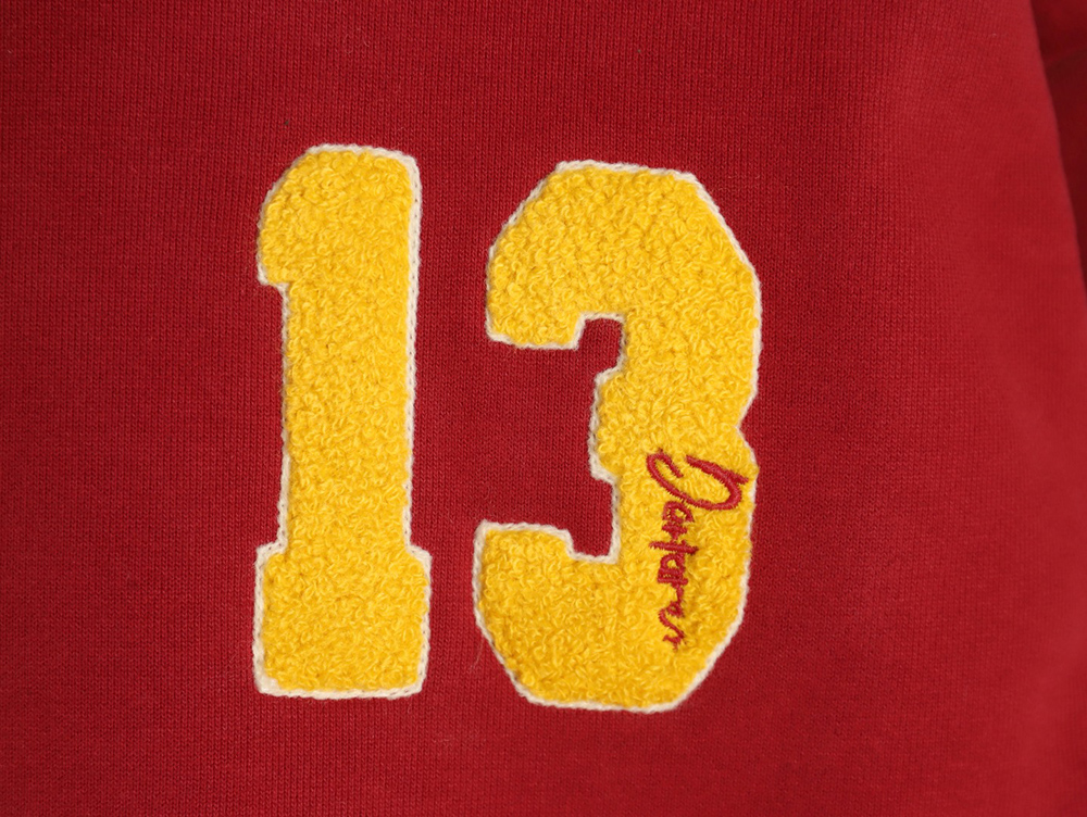 13De Marzo bear scratching hooded sweatshirt