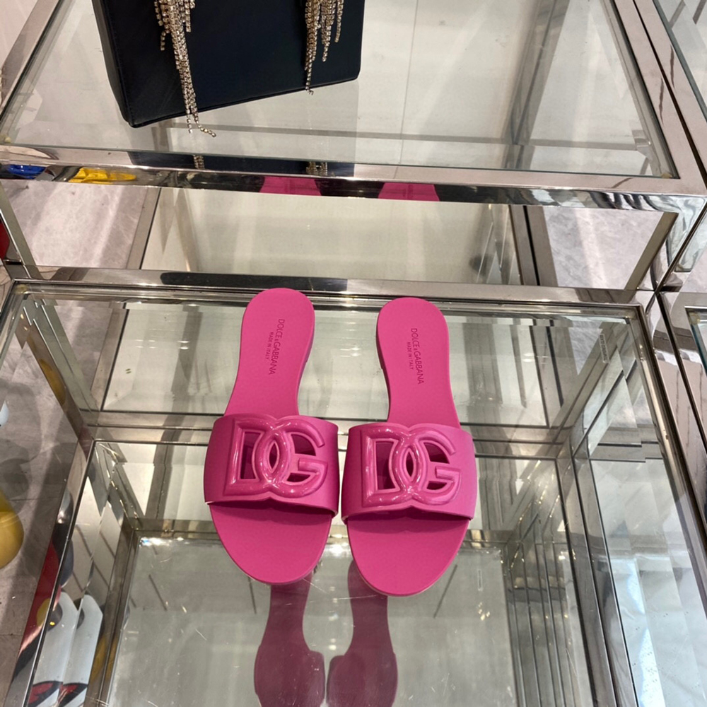 Dolce & Gabbana Rubber Beachwear Sliders